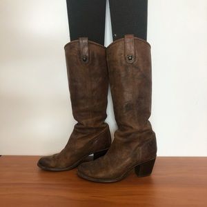 Frye Jackie Button Boots size 7